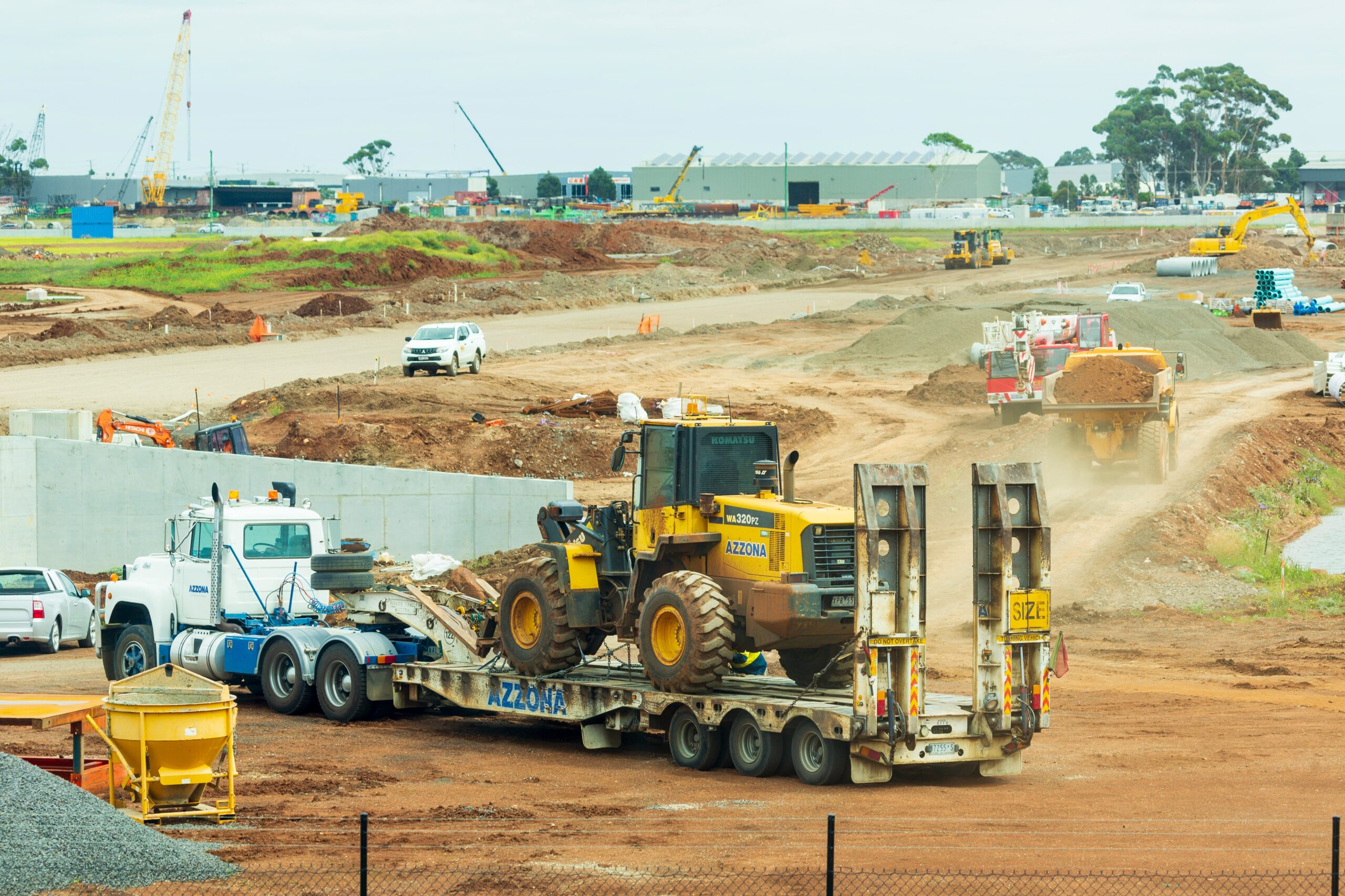 Construction Equipment Logistics